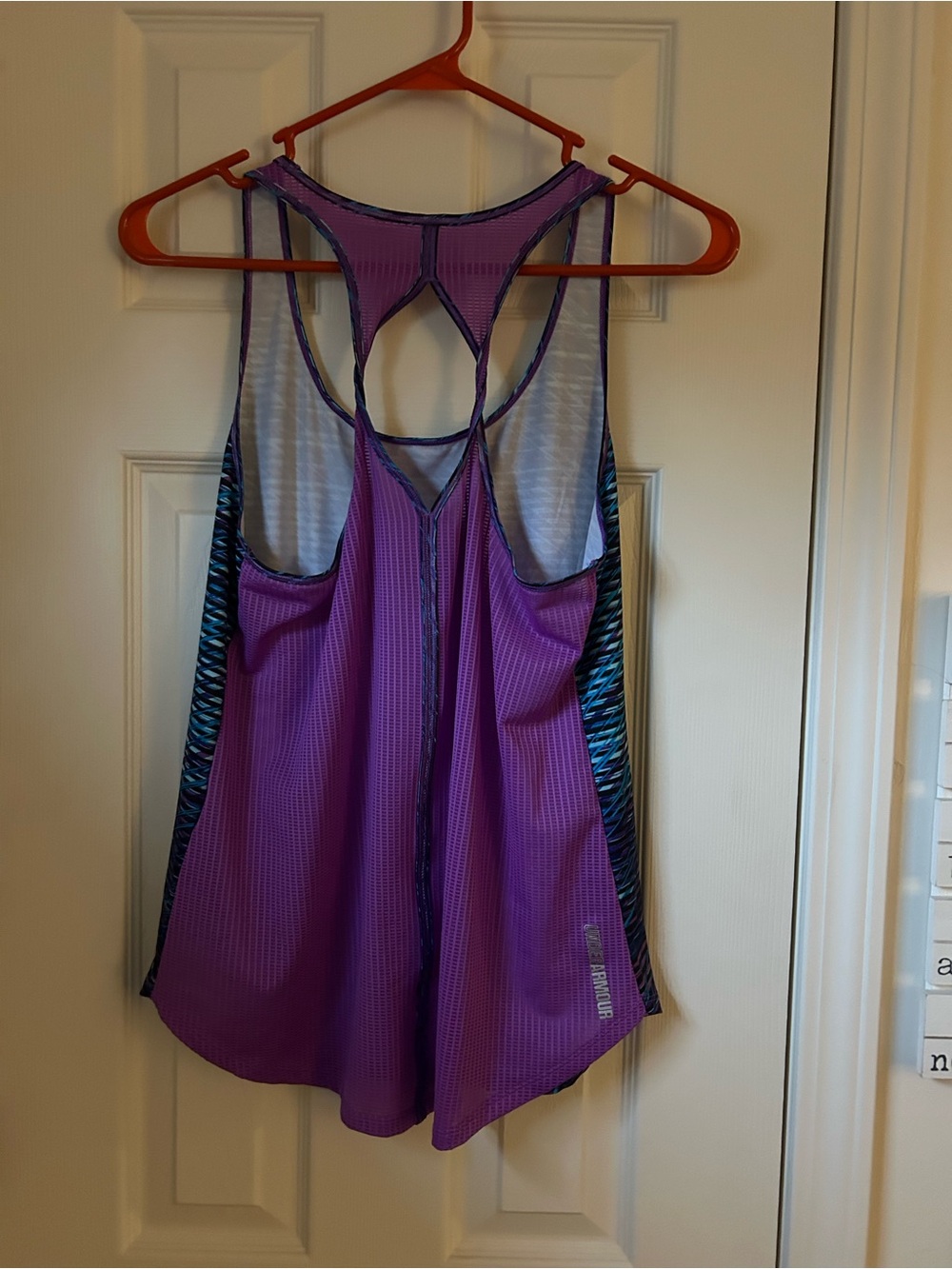 Under Armour Women’s Blue & Purple Tank - Picture 2 of 2